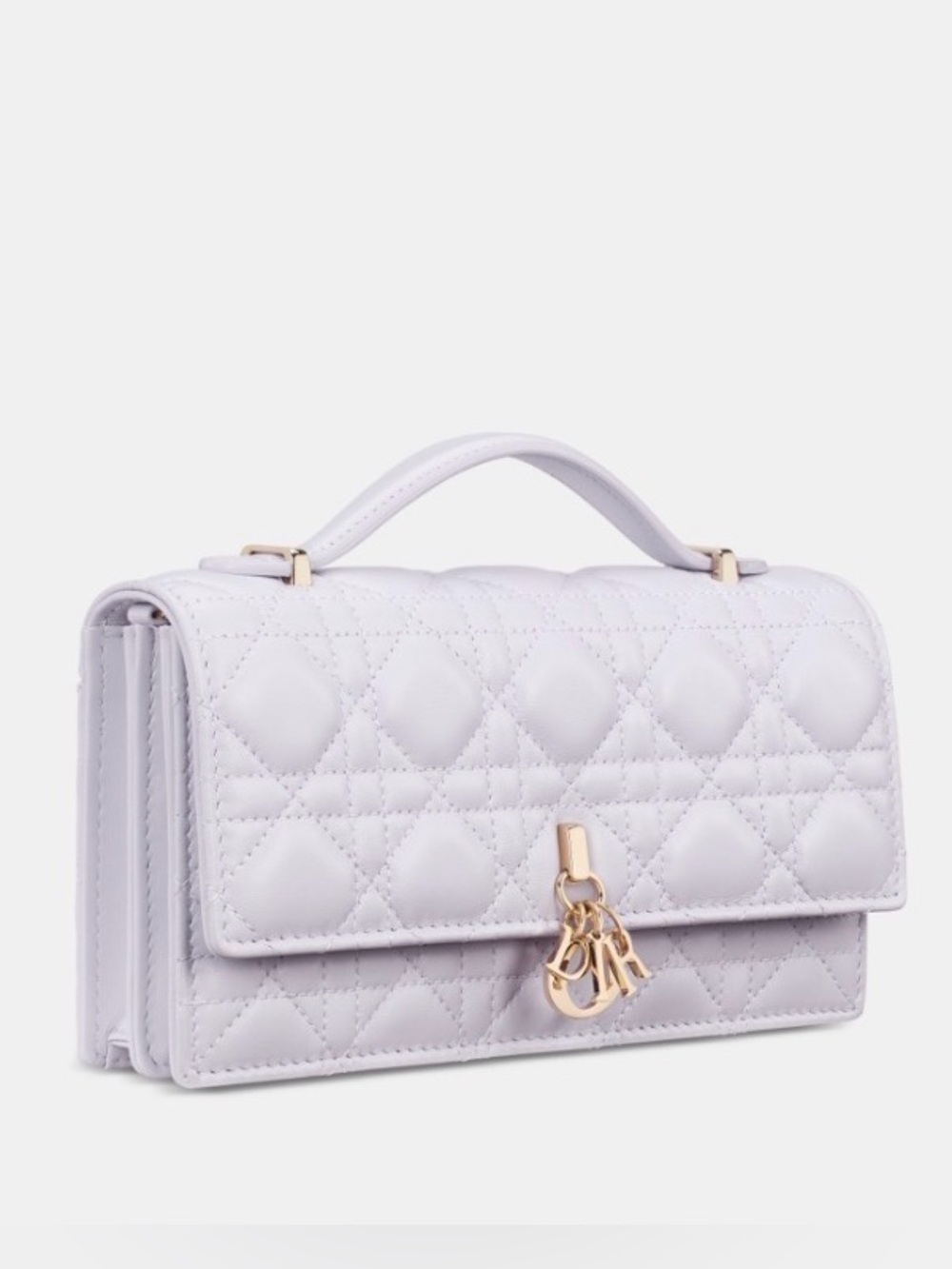 MY DIOR MINI BAG - Lilas Cannage Lambskin